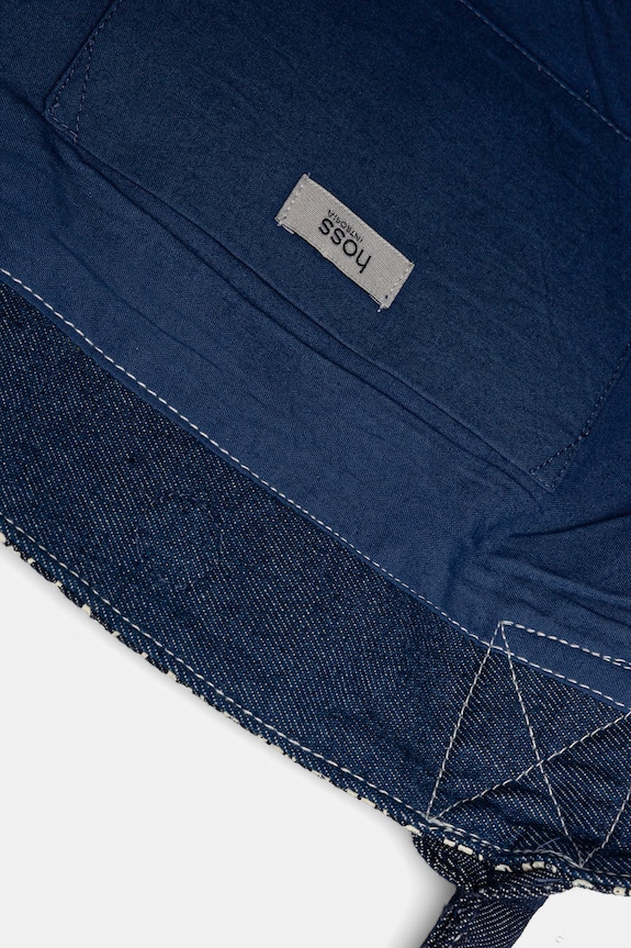 Hoss Intropia torebka shopper damska jeansowa 2053140 niebieski