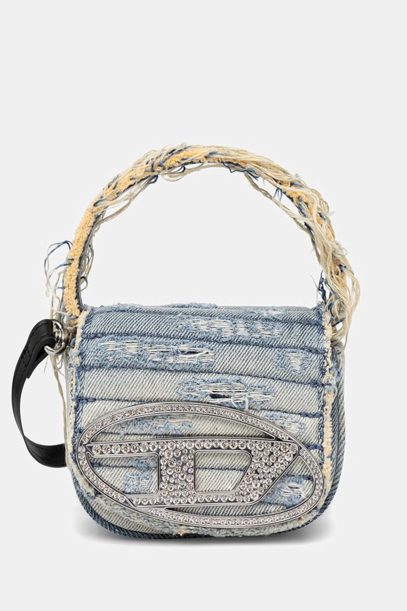 Diesel crossbody torba za žene pamučna plava X08709.P8761