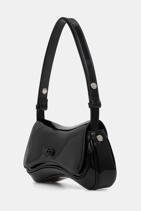 Diesel női bőrtáska X10202.P6255 fekete SS26
