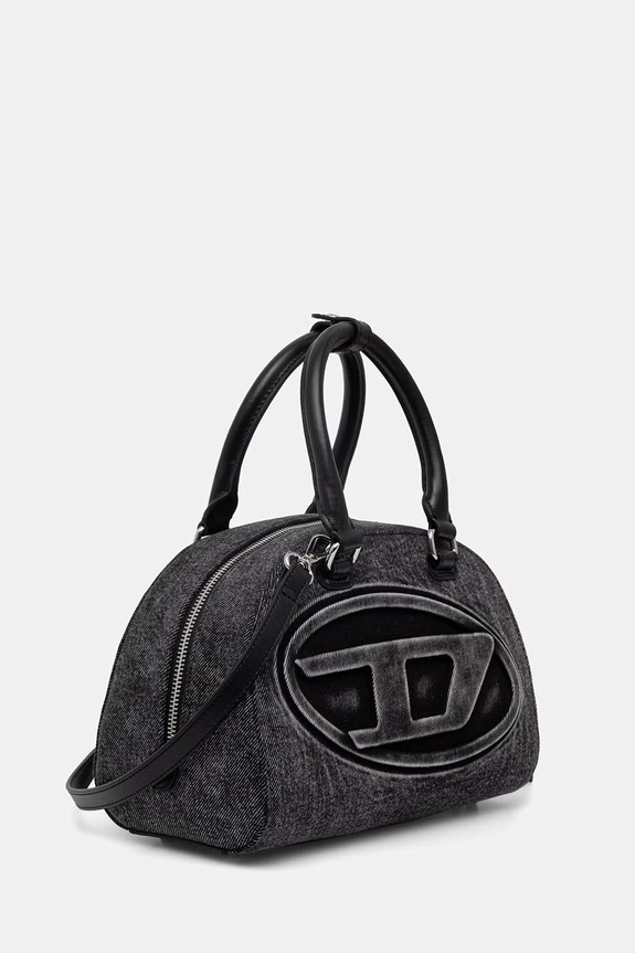 Diesel μικρή τσάντα Γυναικεία ντένιμ 1DR 2.0 RDR DOME X10370.P8764 μαύρο SS26