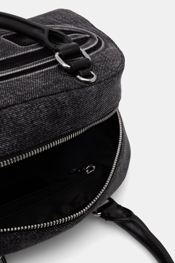 Diesel μικρή τσάντα Γυναικεία ντένιμ 1DR 2.0 RDR DOME X10370.P8764 μαύρο