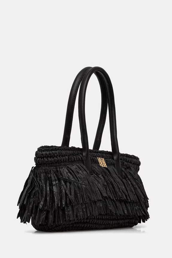 Pedro del Hierro torebka shopper damska 1113600 czarny SS26