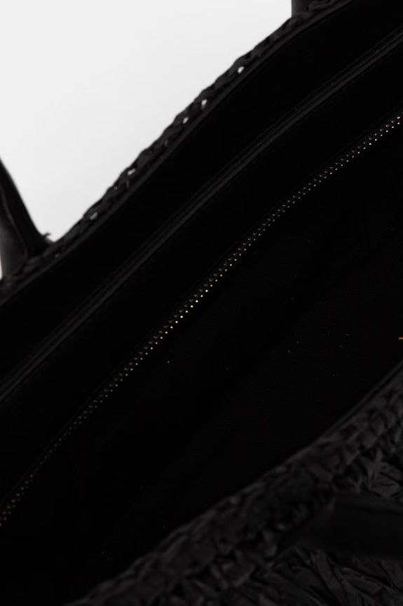 Pedro del Hierro torebka shopper damska 1113600 czarny
