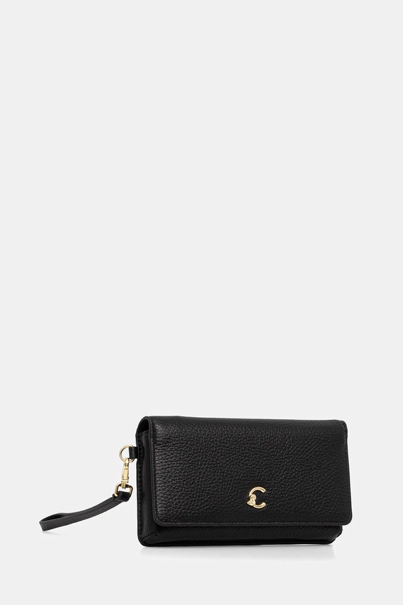 Coccinelle pochette di pelle E5.SSL.19.03.01 nero SS26