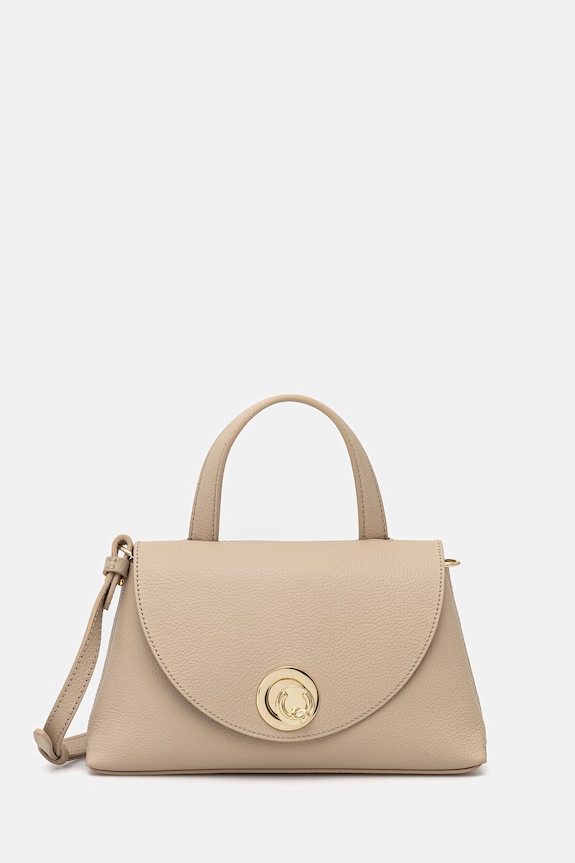 Coccinelle crossbody kabelka dámska kožená NIKLA béžová E1.TOA.18.02.01