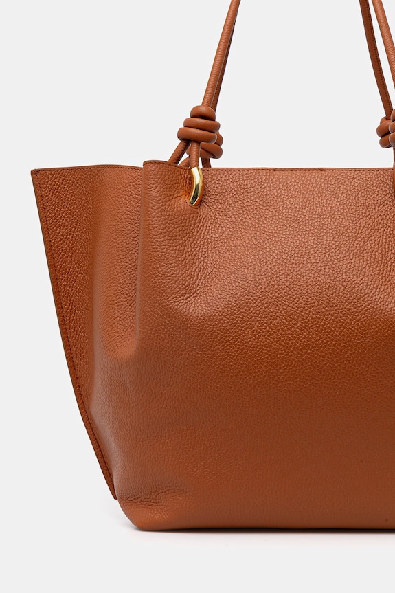 Doplnky Coccinelle kabelka typu shopper dámska kožená FINN E1.U07.11.01.01 oranžová