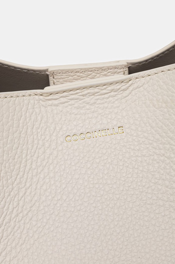 Coccinelle shopper torba za žene kožna FINN bež E1.U07.11.02.01