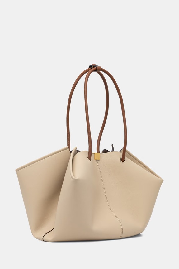 Coccinelle shopper torba ženska kožna Kamy E1.U2L.11.02.01 bež SS26