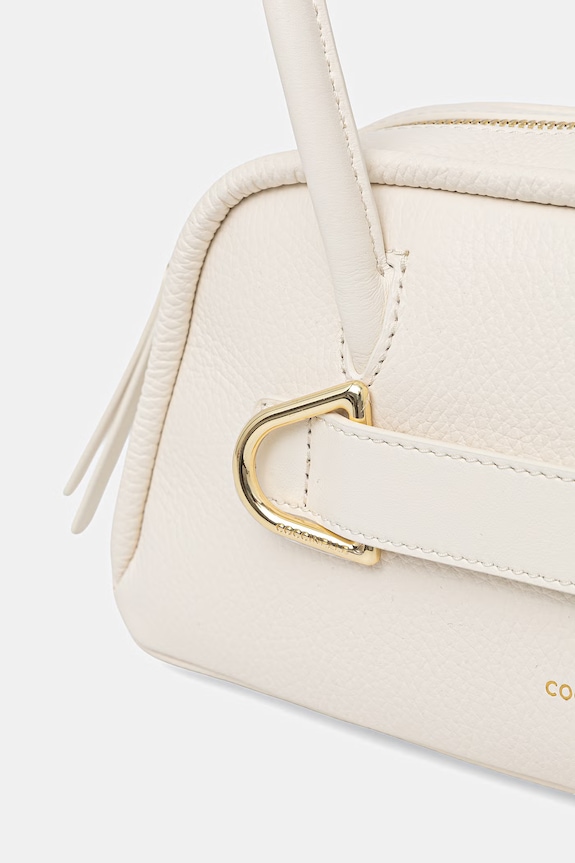 Δερμάτινη τσάντα Coccinelle PAKI μπεζ E1.U4A.12.02.01