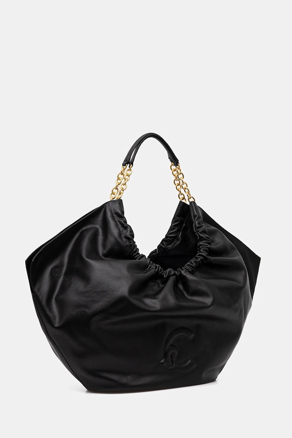 Coccinelle geantă de piele SMASH E1.U5F.11.01.01 negru SS26