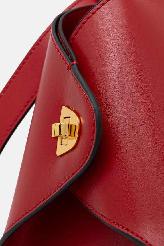 Δερμάτινη τσάντα Coccinelle TYLDE κόκκινο E1.U7K.12.01.01