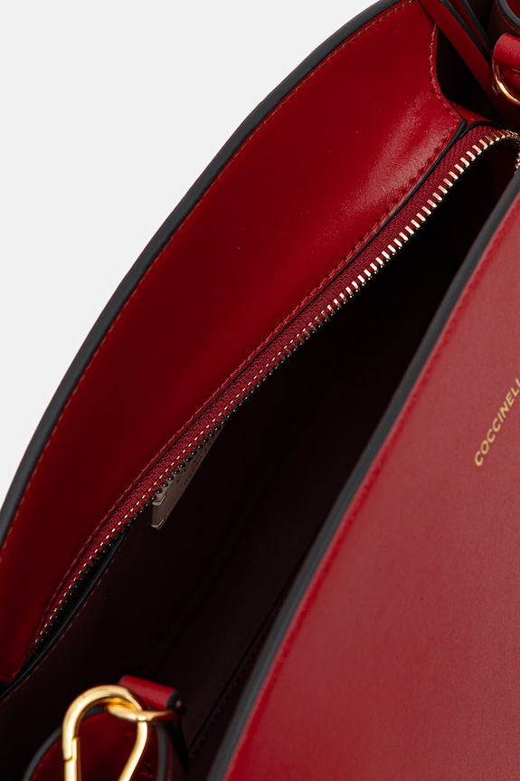 Δερμάτινη τσάντα Coccinelle TYLDE E1.U7K.12.01.01 κόκκινο
