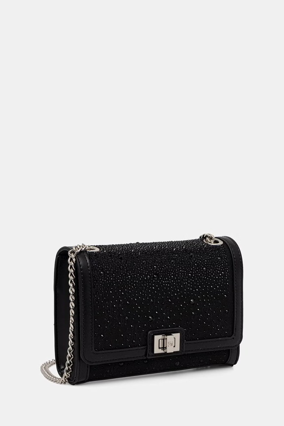 Steve Madden női keresztpántos táska Braya SM13002344 fekete SS26