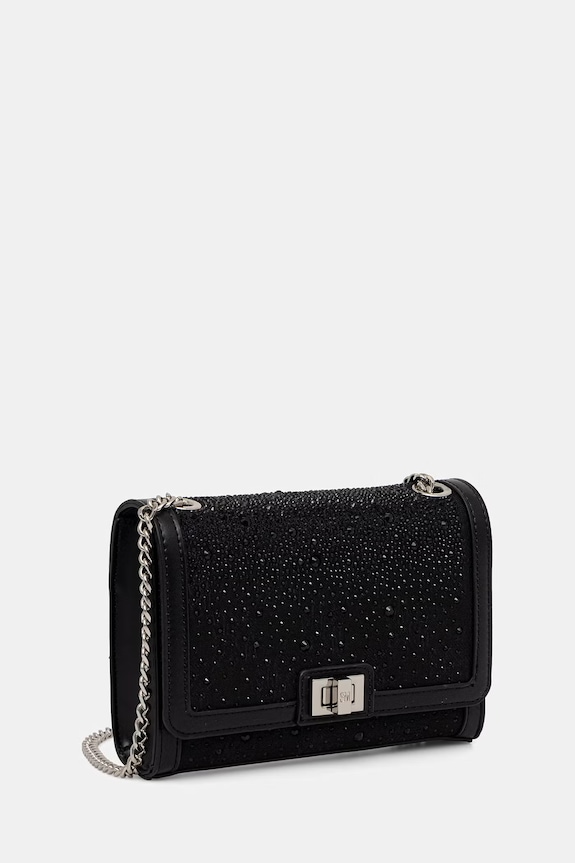 Steve Madden női keresztpántos táska Braya SM13002344 fekete SS26