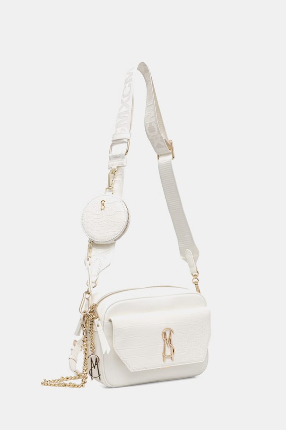 Steve Madden listová kabelka dámska z imitácie kože Blite SM13002432 béžová SS26