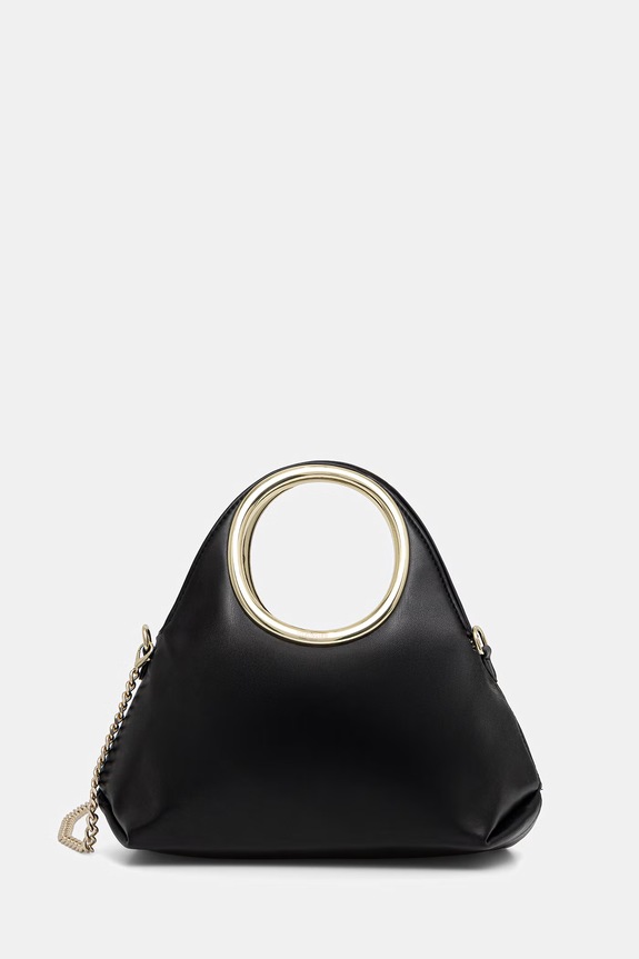 Steve Madden torebka Bfiora nie mieści A4 czarny SM13002446