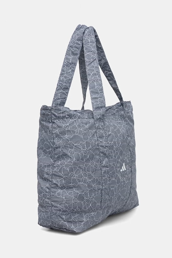 adidas by Stella McCartney υφασμάτινη τσάντα γυναικεία KB7516 γκρί SS26