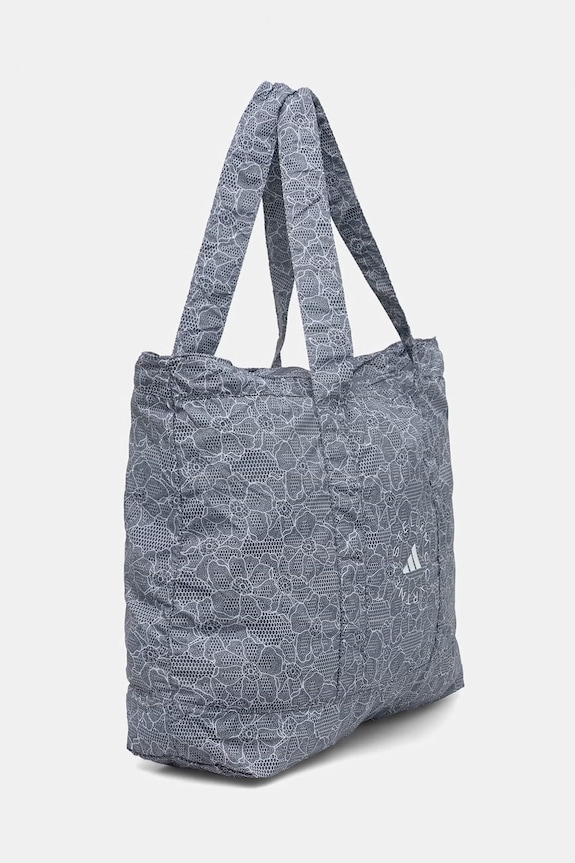 adidas by Stella McCartney υφασμάτινη τσάντα γυναικεία KB7516 γκρί SS26