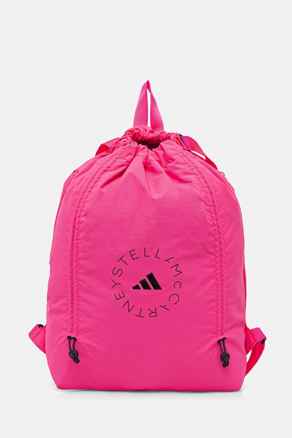 Σακίδιο πλάτης adidas by Stella McCartney υφασμάτινο ροζ KF3532