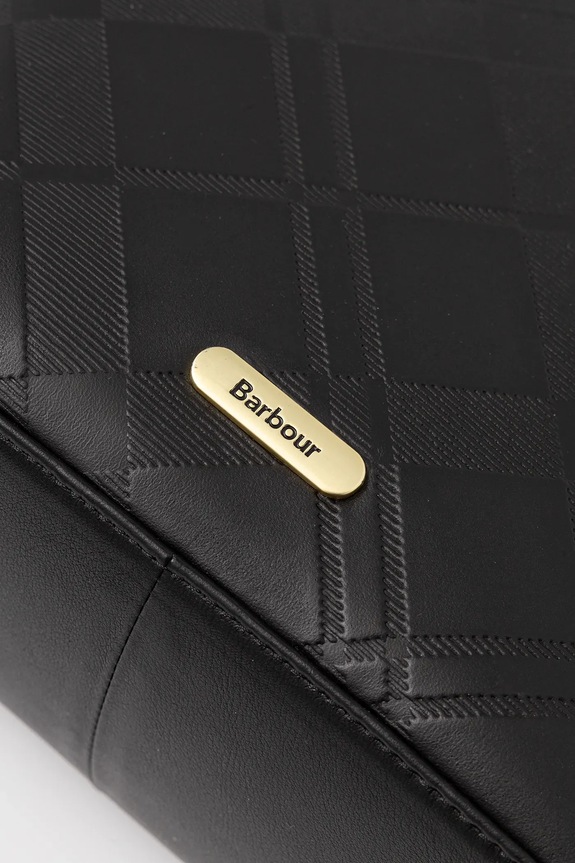 Δερμάτινη τσάντα Barbour μαύρο LBA0511