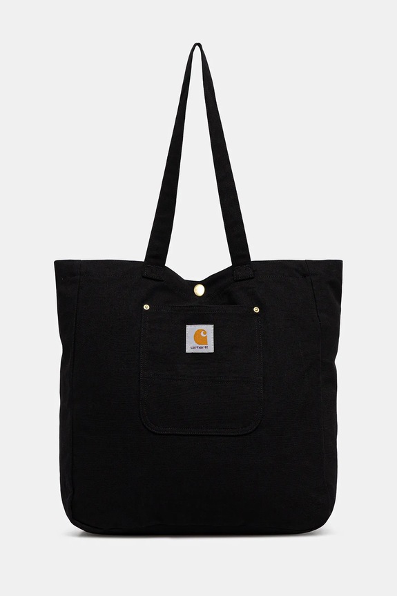 Сумочка Carhartt WIP Bay Tote аплікація чорний I036333.8901