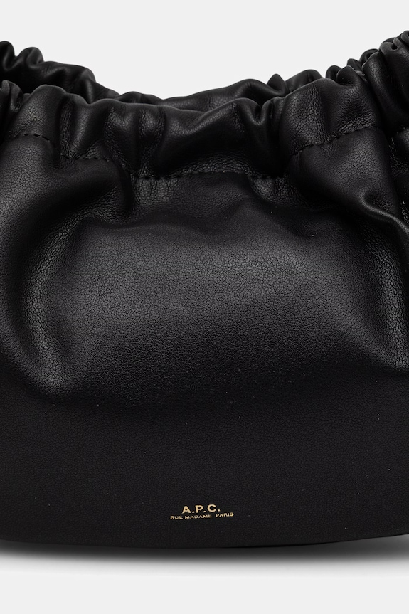 A.P.C. handbag SAC NINON HOOP black PUAAT.F67049