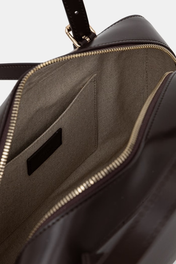 A.P.C. χιαστί Γυναικεία δερμάτινη SAC VIRGINIE BOX PXBMW.F67017 καφέ