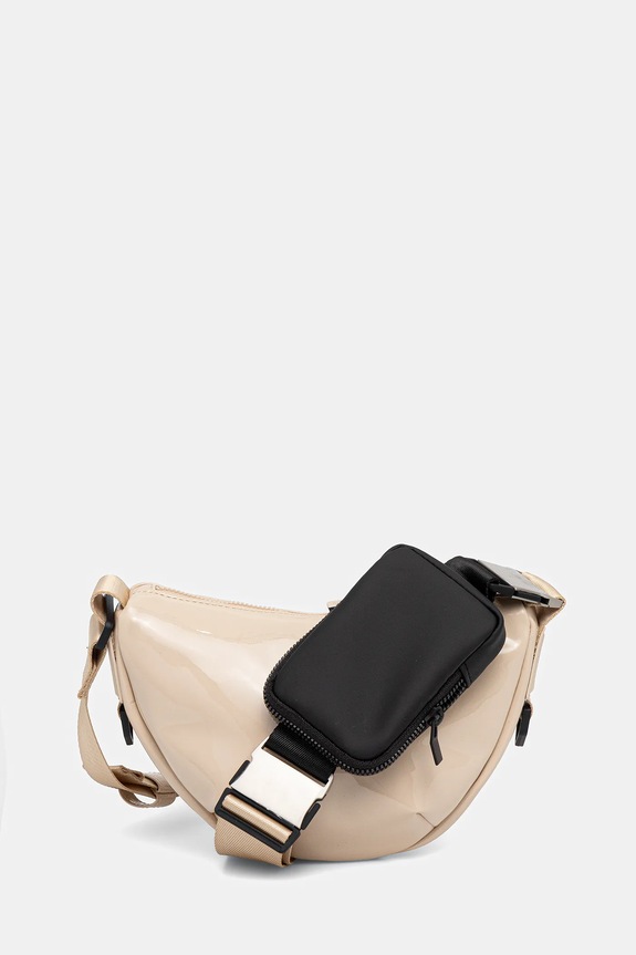 Rains torebka 13650 Valera Shoulder Bag Mini W3 nie mieści A4 beżowy 13650.149