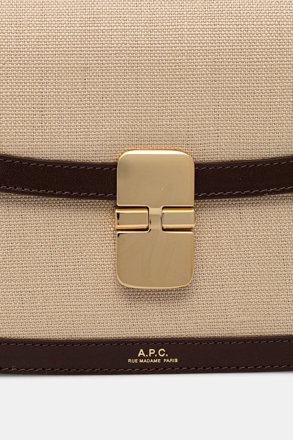 A.P.C. crossbody kabelka dámska SAC GRACE SMALL béžová LIAFB.F61413