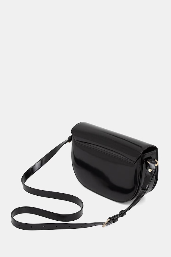 Kiegészítők A.P.C. női bőr Baguette táska LE B-SIDE PXCBT.F67020 fekete
