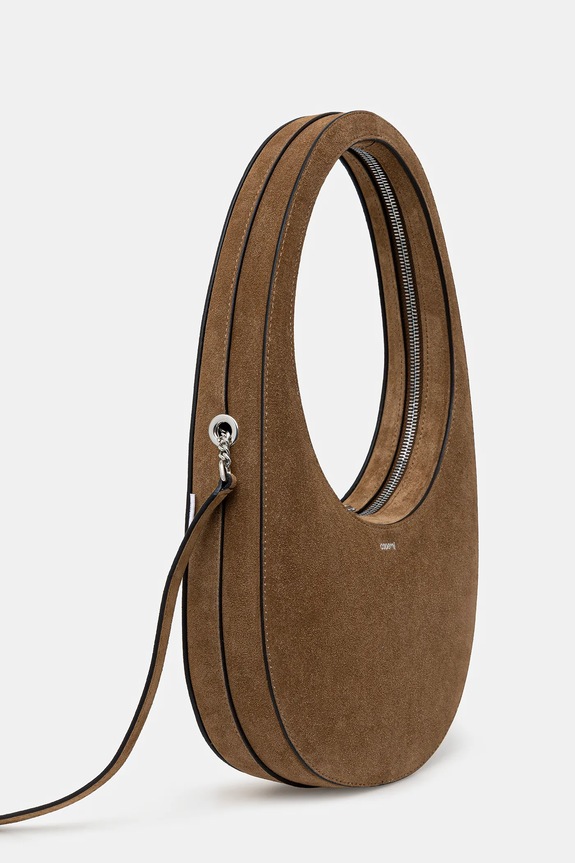 Coperni suede handbag Swipe COPBA38F6049 brown SS26