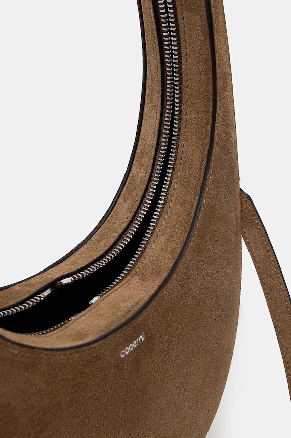 Coperni suede handbag Swipe COPBA38F6049 brown