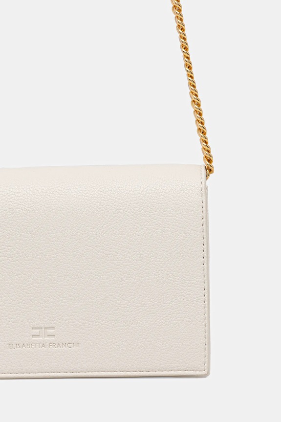 Accesorii Elisabetta Franchi poșetă BS40A61E2 bej