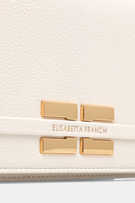Elisabetta Franchi poșetă bej BS40A61E2