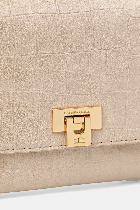 Elisabetta Franchi kopertówka damska beżowy BS64A61E2