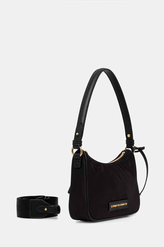 Elisabetta Franchi crossbody kabelka dámska BS95A61E2 čierna SS26