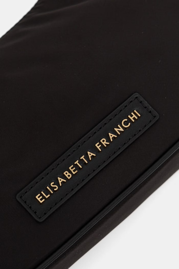 Elisabetta Franchi crossbody kabelka dámska čierna BS95A61E2