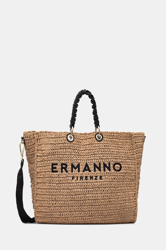 ERMANNO Firenze kabelka typu tote dámska béžová 12402082