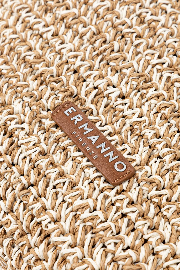 ERMANNO Firenze torebka shopper damska beżowy 12402085