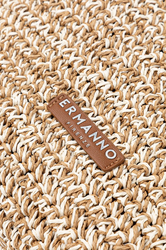 ERMANNO Firenze torebka shopper damska beżowy 12402085