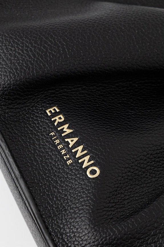 ERMANNO Firenze kabelka dámska z imitácie kože čierna 12402133