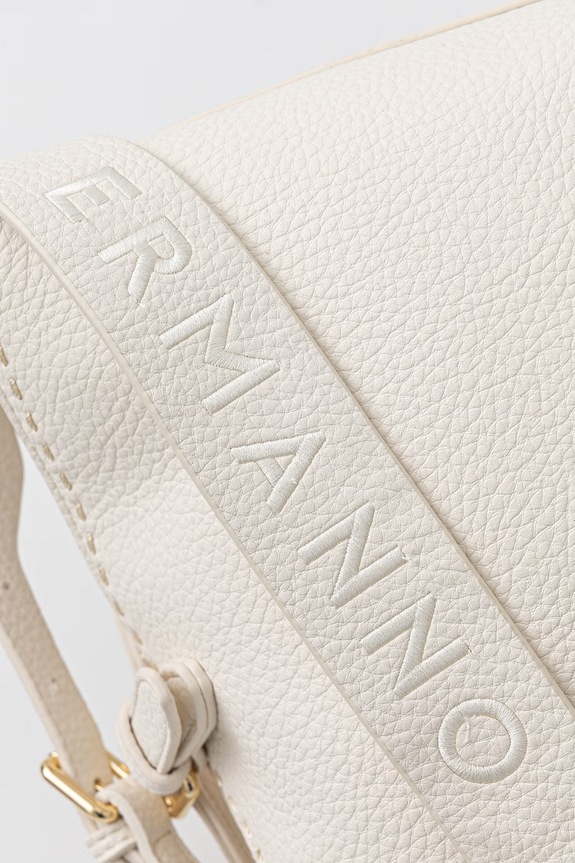 ERMANNO Firenze torebka shopper damska z imitacji skóry beżowy 12402158