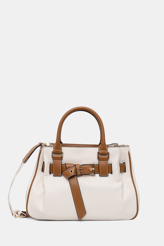 Liu Jo crossbody kabelka dámska z imitácie kože béžová AA6032.E1120