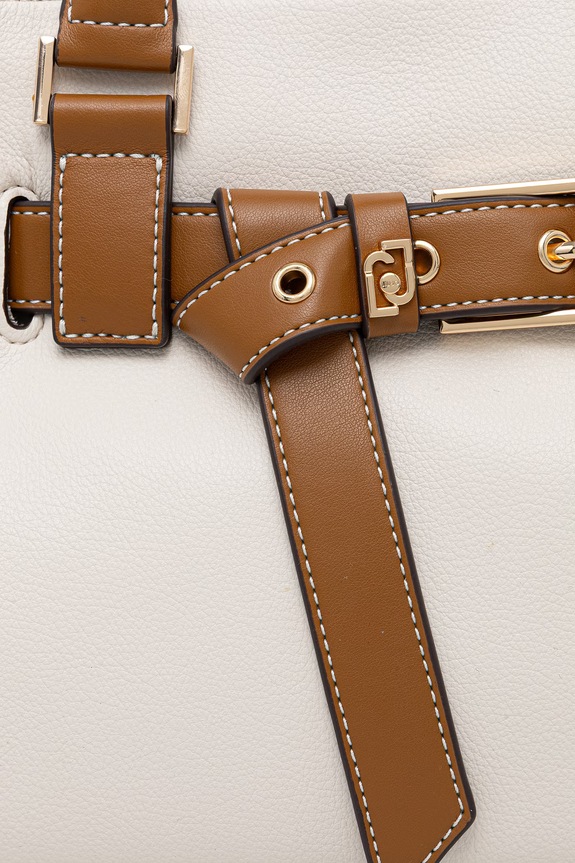 Liu Jo crossbody kabelka dámska z imitácie kože béžová AA6032.E1120