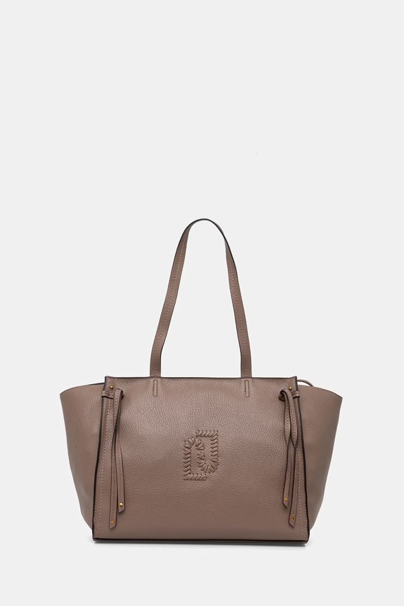 Liu Jo borsa shopper da donna in similpelle marrone AA6080.E1109