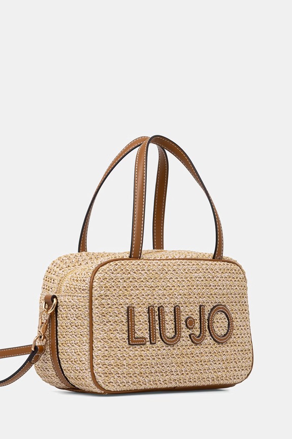 Liu Jo crossbody torba za žene od imitacije kože AA6113.T383A bež SS26