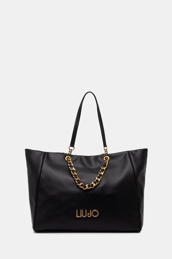 Liu Jo Borsa shopper da donna in similpelle nero AA6116.E0958