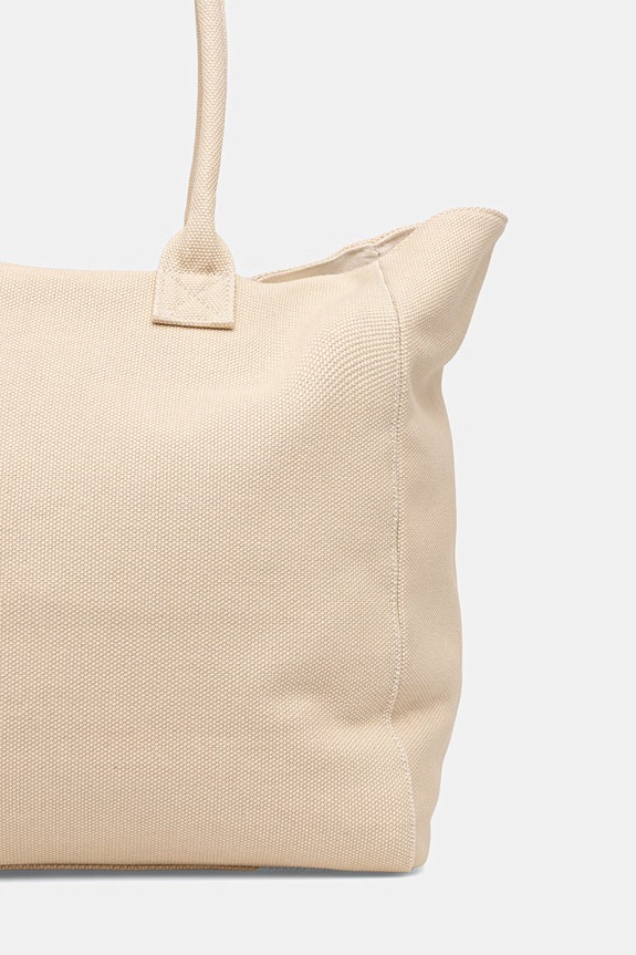 Akcesoria Liu Jo torebka shopper damska bawełniana AA6200.T546A beżowy