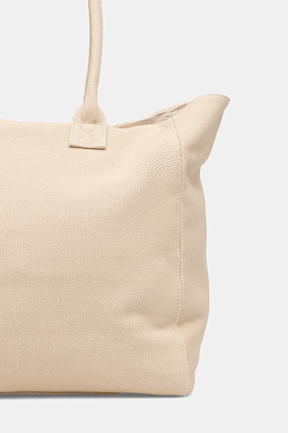 Akcesoria Liu Jo torebka shopper damska bawełniana AA6200.T546A beżowy