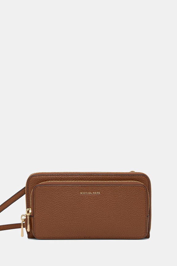 MICHAEL Michael Kors torebka crossbody damska skórzana brązowy 32F5GJ6C7L
